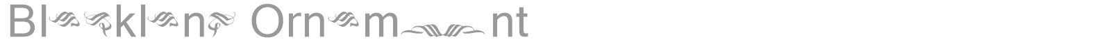 Black Land font preview